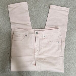 Express Women's Soft Pink Skinny Jeans